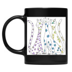 Кружка цветная UV-DTF