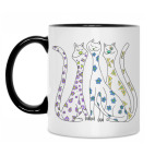 Кружка двухцветная