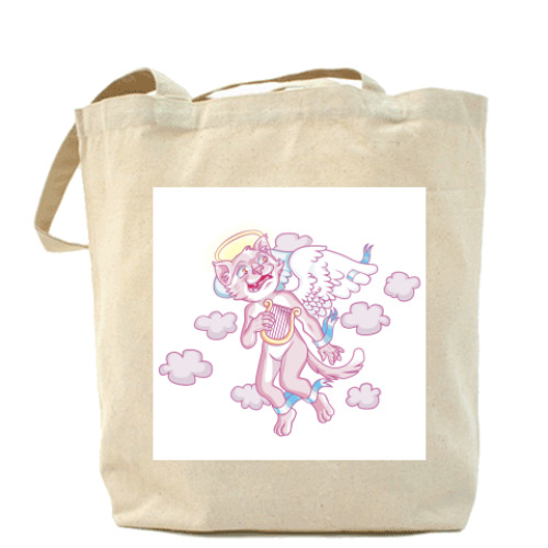 Сумка шоппер с принтом ангелы&демоны