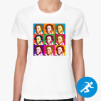 Женская спортивная футболка