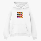 Толстовка худи оверсайз