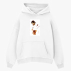 Толстовка худи оверсайз