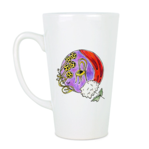 Чашка Латте с принтом Виктюк