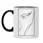 Кружка двухцветная