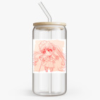 Банка с бамбуковой крышкой