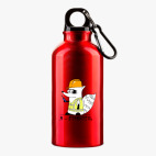 Металлическая бутылка 400 мл UV-DTF