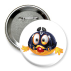 Значок 75 мм Смайл