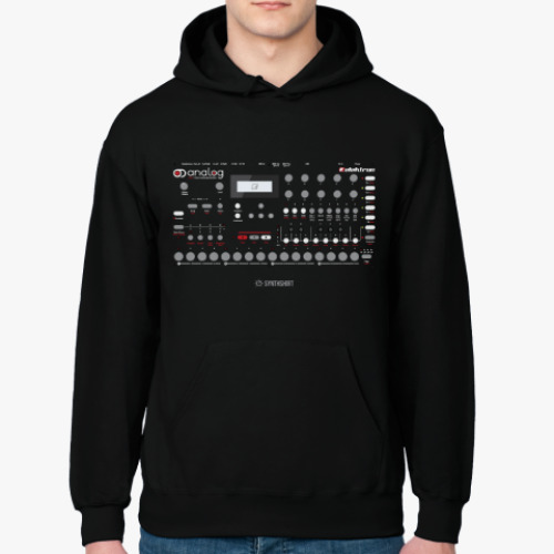 Толстовка худи с принтом Elektron