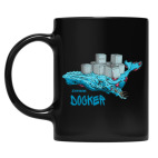 Кружка цветная UV-DTF