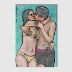 Холст 60 х 90 см Влюбленные