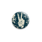 Значок 25 мм grunge