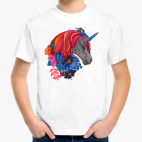 Единорог в цветах