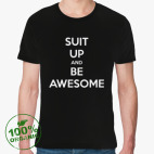 Мужская футболка органик