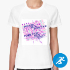 Женская спортивная футболка