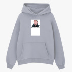 Толстовка худи оверсайз