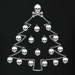 Ёлка с черепами. Новый год
