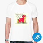 Мужская спортивная футболка