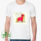 Мужская футболка органик