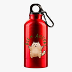 Металлическая бутылка 400 мл UV-DTF