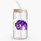 Банка с бамбуковой крышкой