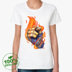 Женская футболка органик