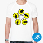 Мужская спортивная футболка