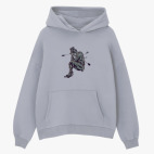 Толстовка худи оверсайз