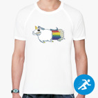 Мужская спортивная футболка