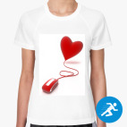 Женская спортивная футболка