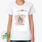 Женская футболка органик