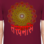 Tat tvam asi мандала цветная