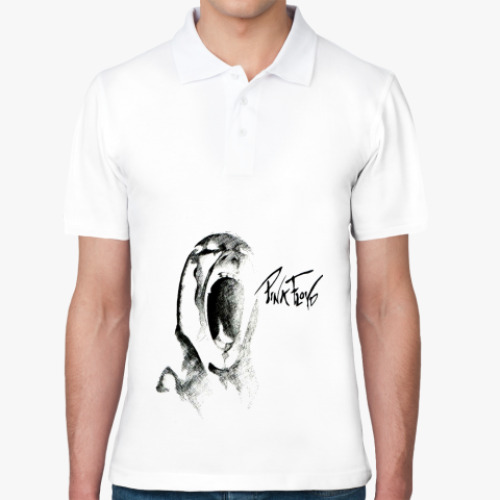 Рубашка поло с принтом Pink Floyd Рубашка поло