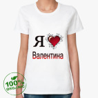 Женская футболка органик