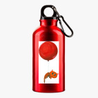 Металлическая бутылка 400 мл UV-DTF