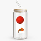 Банка с бамбуковой крышкой