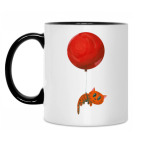 Кружка двухцветная