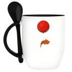 Кружка с ложкой