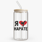 Банка с бамбуковой крышкой