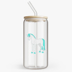 Банка с бамбуковой крышкой