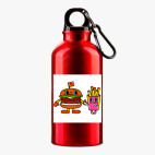 Металлическая бутылка 400 мл UV-DTF