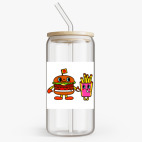 Банка с бамбуковой крышкой