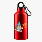 Металлическая бутылка 400 мл UV-DTF