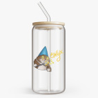 Банка с бамбуковой крышкой