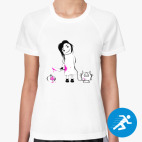 Женская спортивная футболка