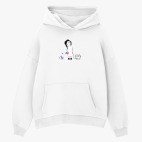 Толстовка худи оверсайз