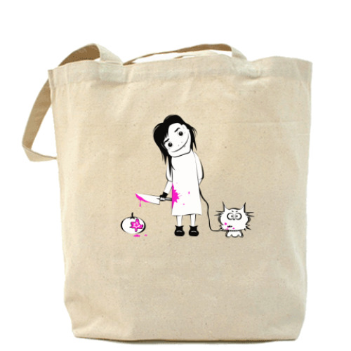 Сумка шоппер с принтом Панкуша