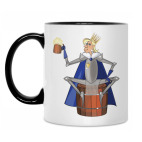 Кружка двухцветная