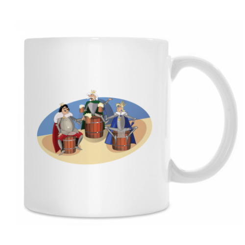 Кружка с принтом Пивное Величество № 1