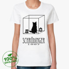 Женская футболка органик