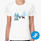 Женская спортивная футболка